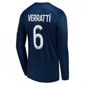 Camisetas Paris Saint Germain Verratti 6 Primera 2022/23 Manga Larga - Hombre